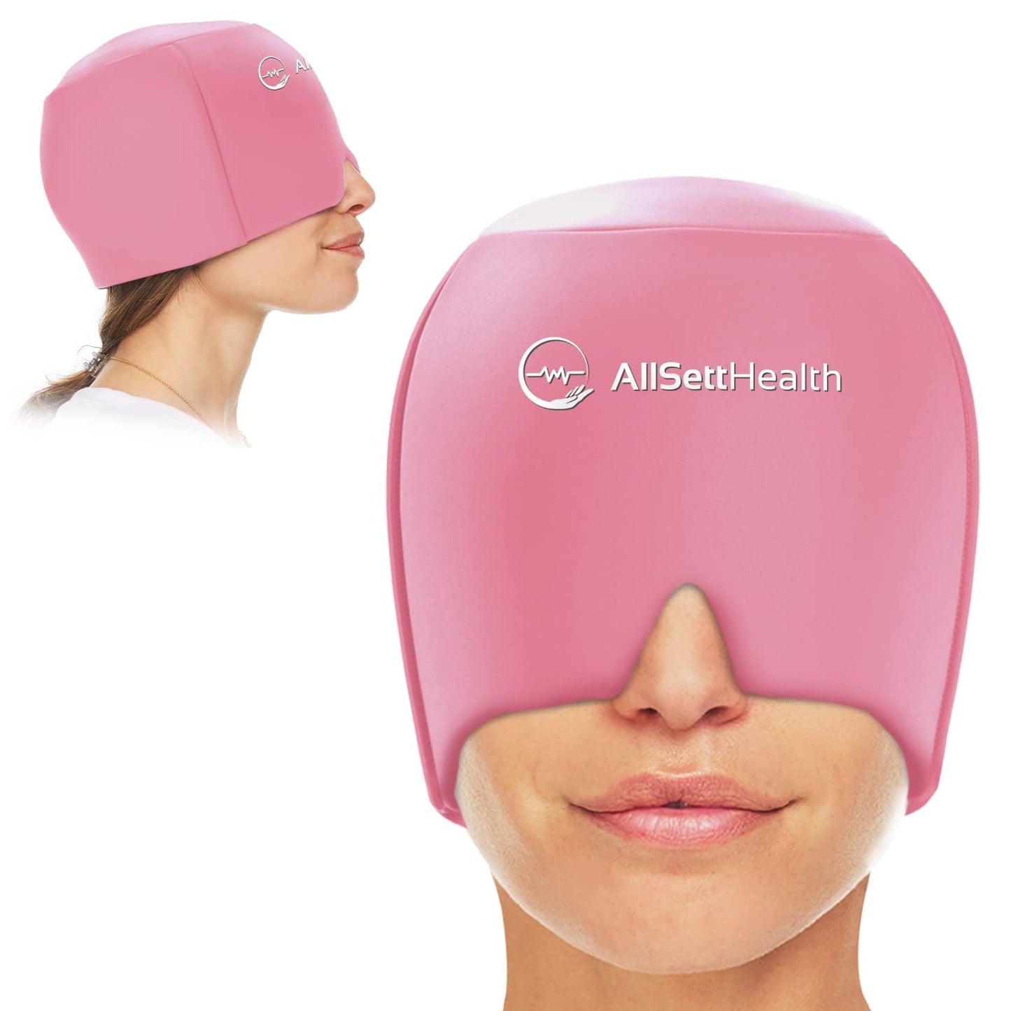 Migraine Relief Hat headache hat Gel Hot Cold Therapy Ice Cap For Relieve Pain Ice Hat Eye Mask
