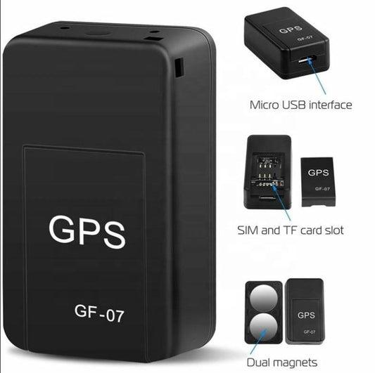 GPS Tracker GF-07 | Mini Magnetic Real-Time Locator Device