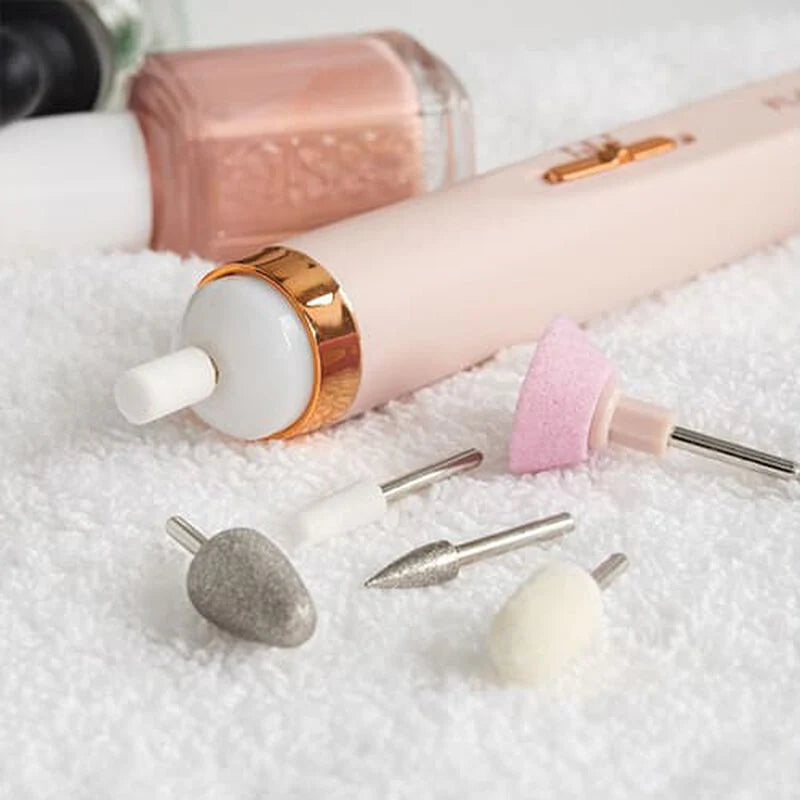Finishing Touch Flawless Salon Nails Kit, Electronic Nail File .