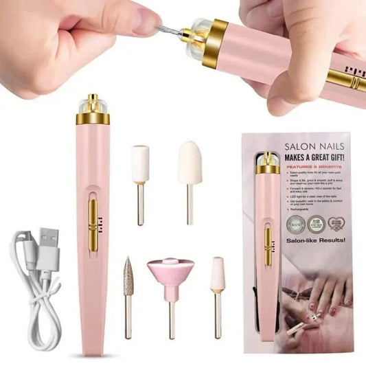 Finishing Touch Flawless Salon Nails Kit, Electronic Nail File .